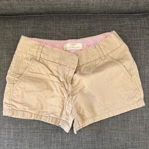 J. Crew Women's Beige Cargo Shorts